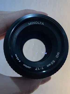 Minolta 50mm F1.7 Vintage lenses