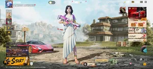 حساب ببجي لفل 77