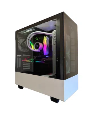 كمبيوتر العاب بمواصفات قوية RTX 3060 يغطي احدث الالعاب بكفائة الحالة كالجديد