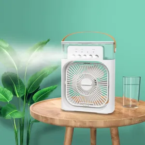 تبريد محمول مع تحكم كامل وراحة عصرية!  مروحة مكتبية أنيقة تجمع بين الأداء العالي والتصميم العصري