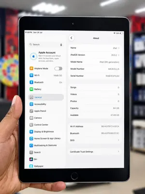 Used iPad 9th Gen in Oman 10.2 Inch Display
