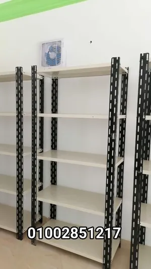 لكل اللي بيدور على تنظيم مساحته بأقوى خامة وأحسن سعر! للبيع استاندات معدنية (أرفف حديد) قوية جداً