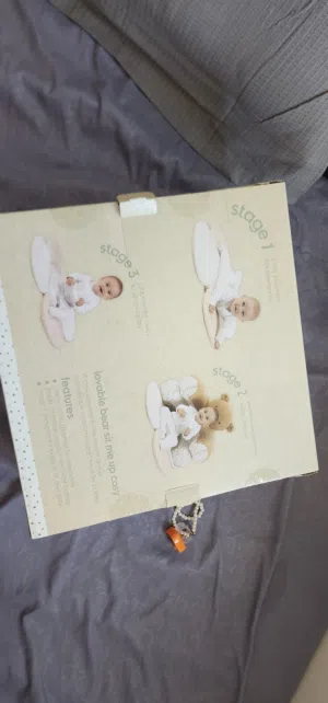 بدوب لتعليم الجلوس للاطفال من ماركة موذركير  mothercare  بنصف السعر الاصلي جديد دبدوب