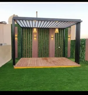 حداد مضلات سواتر جلسات لكسان مستودعات غرف سندويش بنل وجميع اعمال الحداده