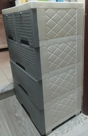 كومودينو ادراج بلاستيك مقوى قوية وذات سعة كبيرة