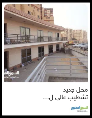 محل للايجار دور ارضى قريب 23 متر متشطب سوبر لوكس ك ومياه نهايه شارع الصاعقه منطقة الخلفاء الراشد