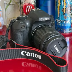 Camera brand- canon 750d Lens brand- canon 18-50mm Model- DS126571 Color- black