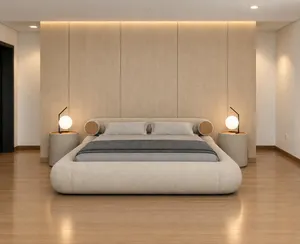 Luxury Royal Bedroom Set Modern Design High End Materials 40% OFF