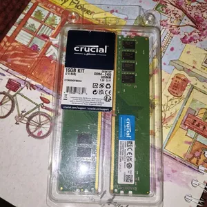 رامات Crucial DDR4 للكمبيوتر المكتبي 16GB (2×8GB) بسرعة 2400MHz