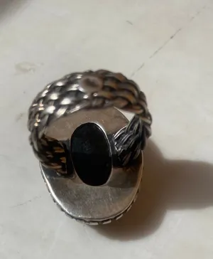 ساعات وخاتم فضة