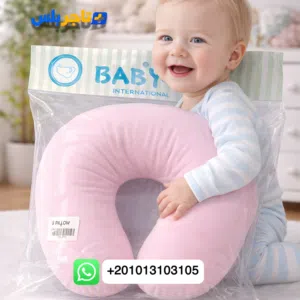 وسادة رقبة أطفال BABY-Q على شكل U – مريحة للسفر والنوم – خامة ناعمة ومرنة – حجم قياسي
