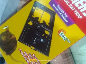 مصيدة فئران معدنية قوية قابلة للإعادة الاستخدام (Metal Rat Trap