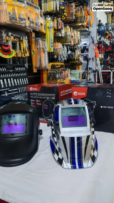 نضارة لحام هيلمت الكتروني خوذة الكترونية AUTO DARKENING WELDING HELMET مخفي شركة ايدون edon 3