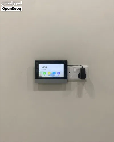 نظام إنتركوم Hikvision IP وقفل ذكي متكامل للمنازل والفلل + تطبيق هاتف وضمان سنة! 4