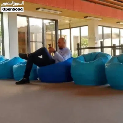 بفات بين باق bean bag مقاعد قماش ووتر بروف محشو بوليسترين. خدمة التوصيل لجميع المحافظات 3
