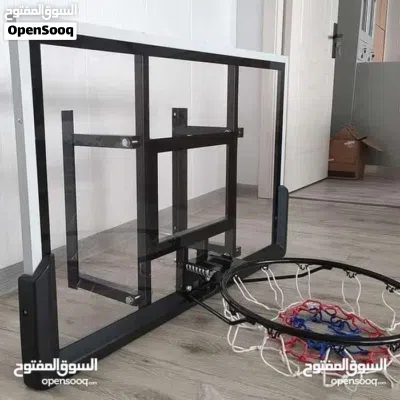 بورد كرة سله زجاجي حجم 80سم في120سم 3