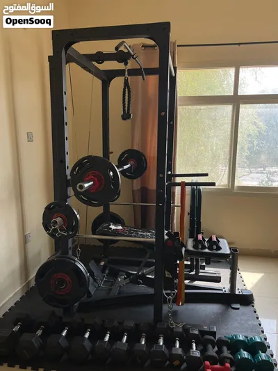 Adidas full body exercise machine, Squat rack 2