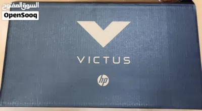 للبيع لابتوب جيمنق Hp victus Gaming 15.6 144 hz ryzen5 16 DDR5/512SSD/3050 6GB RTX كالجديد 4