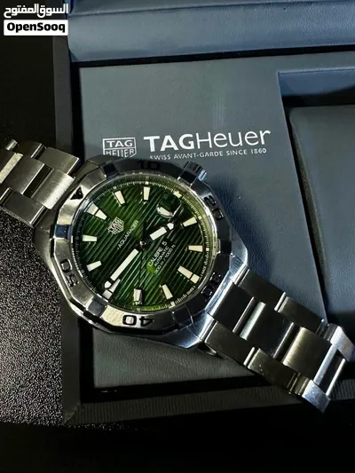 TAG HEUER AQUARACER — AUTOMATIC COLLECTION ساعتان من الفخامة السويسرية... تصميم فاخر 2