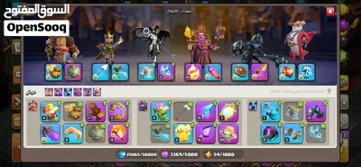 العاب بيع حسابclash of clans كلاش اوف كلانس حساب تاون هول 17 2