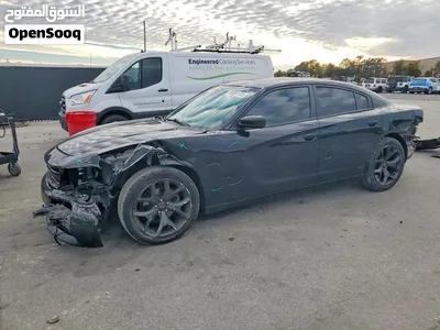 تم الوصول 2021 DODGE CHARGER SXT وارد اوراق جمارك ارباق وكالة البيع بالحادث 3