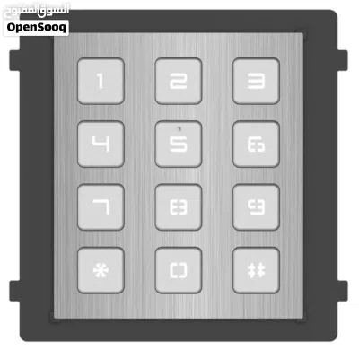 انتركوم الذكي من ماركة Hikvision برقم السري ds-و kd8003-ime1و بالبطاقة DS-KD-KP/S pro series KD8 4