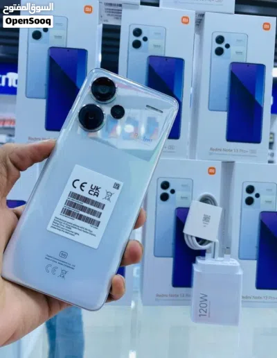 جهاز مستعمل بحال الجديد Not 13 pro plas 5G رام 12 جيجا 512 اغراضة والكرتونة الاصلية متوفر توصيل 2