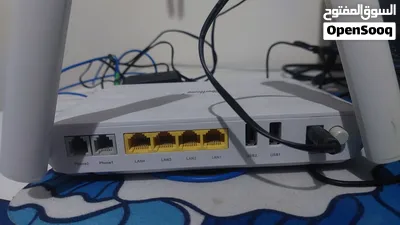 راوتر fiberhome بحاله ممتازه 3