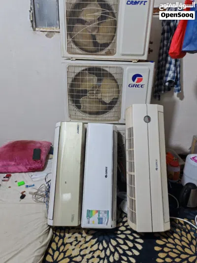three spilt ac very good candition smole use modle t3 technology وحده مكيف 3