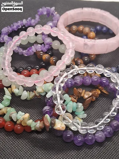 اساور احجار كريمة طبيعية Gemstones bracelets 3