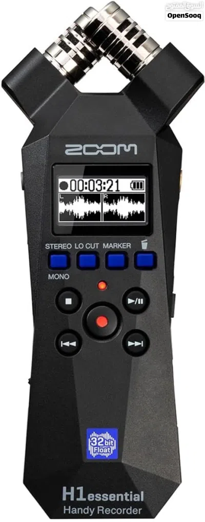 Zoom H1essential Stereo Handy Recorder with 32-Bit Float زووم جهاز تسجيل صوت عالي الجودة 2