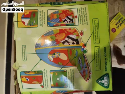 خيمة أطفال من Early learning center sensory dome مع ألعاب تفاعلية 2