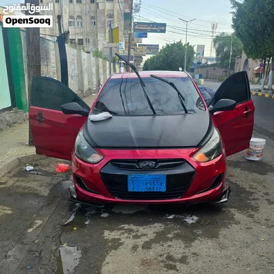 للبيع: هيونداي اكسنت، موديل 2013 بمواصفات متكاملة وتعديل رياضي 2