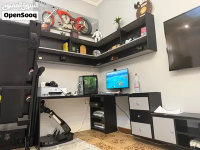 Modern Black and Grey Furniture Set 4