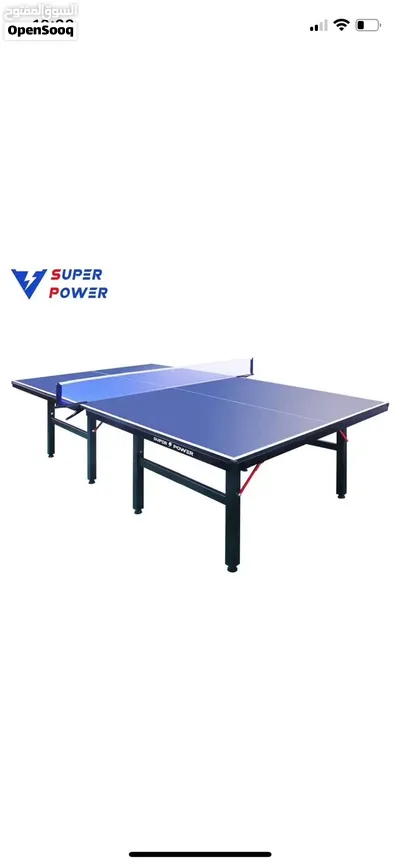 طاولة تنس Supper power تتوفر لدينا خدمة التوصيل 3