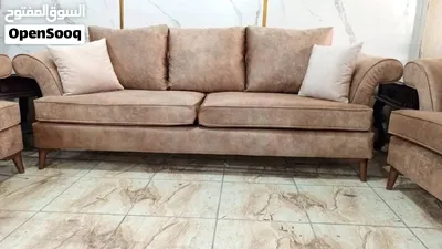 طقم كنب أنيق ومميز خشب سويد من الداخل زان من الخارج لمتانة وفخامة أعلى 3