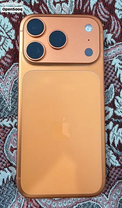 iPhone 17 Pro 512GB Orange Battery 91% SAR 4,500 2