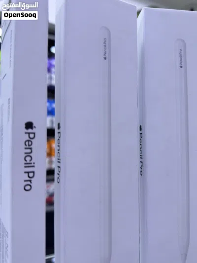 قلم ابل برو ( M4-M2-M3-Mini-A17 ) الاصلي لجميع الموديلات Apple Pencil Pro For iPad Pro - Air 4