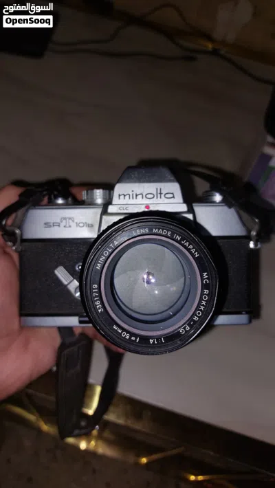 الكاميرا Minolta SRT 101b (مينولتا SRT 101b)، كاميرا فوتوغرافية كلاسيكية موديل 1975 2