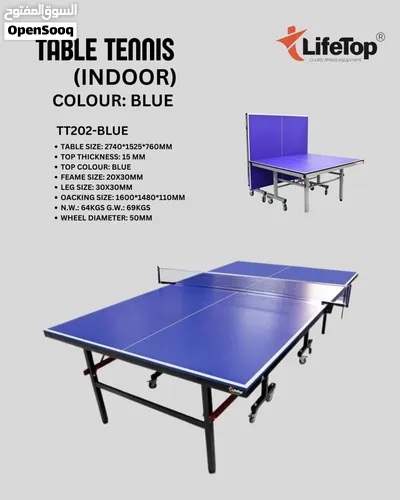 TABLE TENNIS TABLE INDOOR & OUTDOOR 3