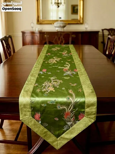 Chemin de table en soie 3