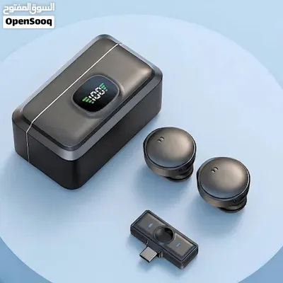 مايكروفون لاسلكي دبل شحن للموبايل مدخل type c و ايفون يوجد توصيل مايك 2