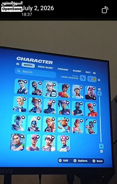 Fortnite 120+skins stacked account has epic games and playstation linked and it has a Gmail account 3