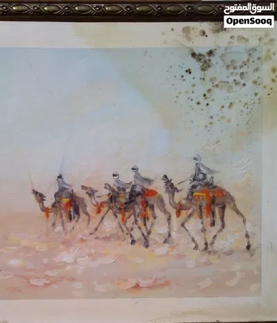 لوحات فنيه رسمت باليد خش شوف الابداع 3