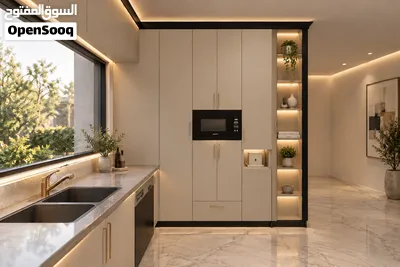 عمل تصاميم مطابخ ملونه 3D خلال اقل من 24 ساعه ، تصاميم لاصحاب الشقق والمعارض والمشاغل 4