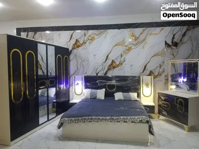 خصم خاص بالعرسان غرف نوم ملكي مريحه وشي جدا روعه خشب ماليزي رقم واحد وبسعر 250.الف فقط ضمان خطيه 2
