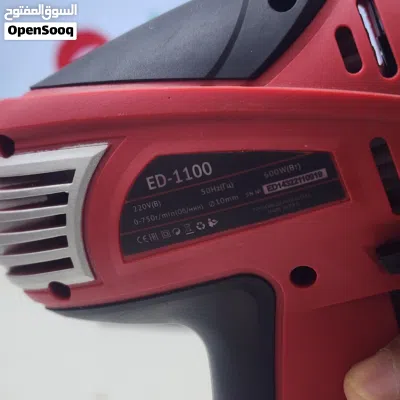 دريل ثقب جدران حديد خشب شركة ايدون edon ضمان ثلاث شهور جودة مثقاب drill قوة 600W قوي اصلي شركة ممتاز 4
