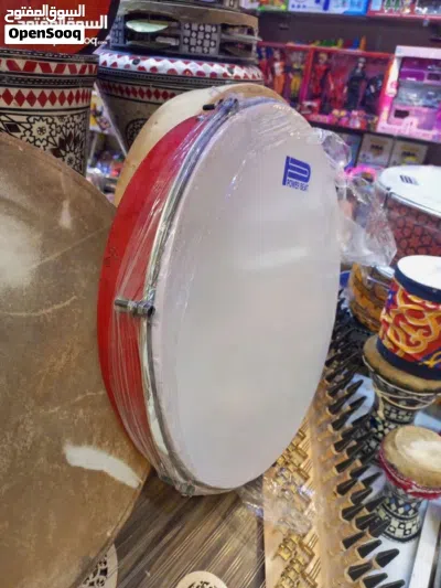 الان موسيقة الات ايقاعية كاتم دفوف طبول طبلات بنغز مزهر رق كواتم عريضة كواتم طار خشب وطار المنيوم 2
