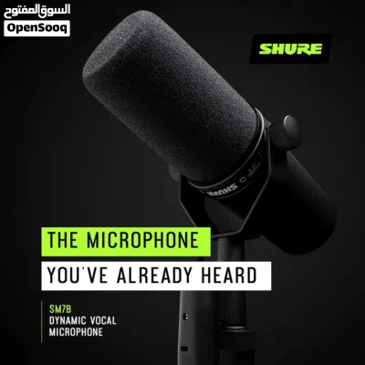 Shure SM7B Dynamic Vocal Microphone 3