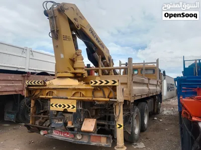 MAN HIAB TRUCK WITH PALFINGER CRANE 3